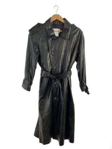 商品画像：insist/ステンカラーコート/FREE/牛革/BLK/無地 1