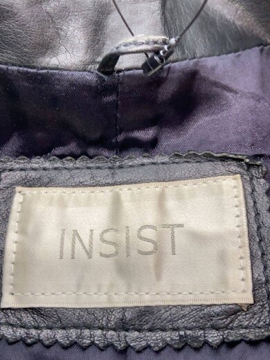 商品画像：insist/ステンカラーコート/FREE/牛革/BLK/無地 3