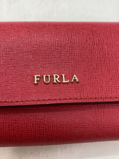 商品画像：3つ折り財布/レザー/PNK/レディース 3