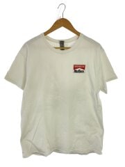 Tシャツ/L/コットン/WHT/プリント/MARLBORO