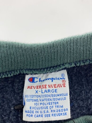 商品画像：スウェット/XL/コットン/NVY/Reverse Weave 90s 3