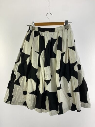 商品画像：スカート/M/コットン/WHT/GI-S007/Printed Skirt/AD2021 2