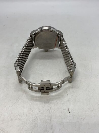 商品画像：クォーツ腕時計/アナログ/ステンレス/WHT/SLV/SS/7680-1 4