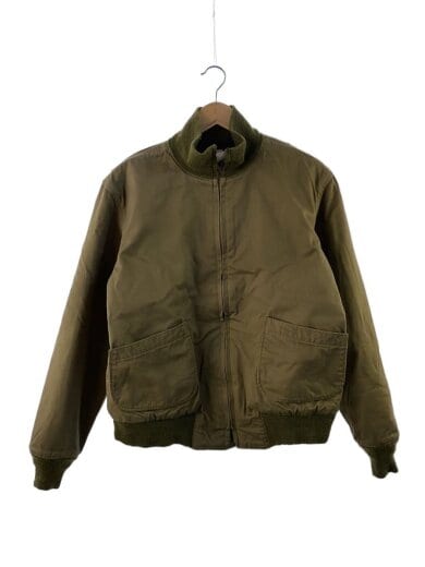 商品画像：ミリタリージャケット/L/コットン/KHK/BR14860TANKERS PATCH POCKET/ 1