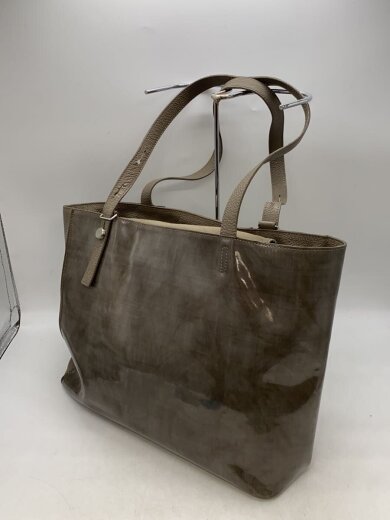 商品画像：トートバッグ/レザー/GRY 2