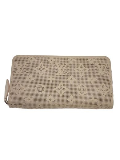 商品画像：ジッピー・ウォレット_モノグラム・マヒナ・リバース/レザー/WHT/レディース 1