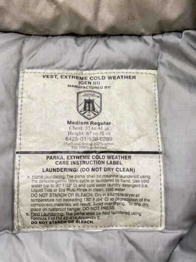 商品画像：ダウンベスト/--/ナイロン/KHK/無地 3