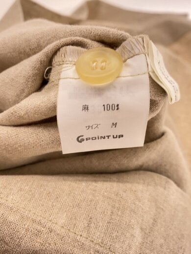 商品画像：ロングスカート/M/リネン/BEG/無地 5