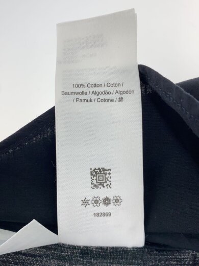 商品画像：半袖シャツ/M/コットン/BLK/無地 4