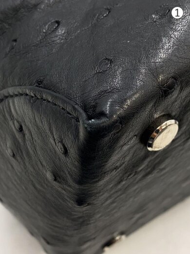 商品画像：ハンドバッグ/レザー/BLK 7