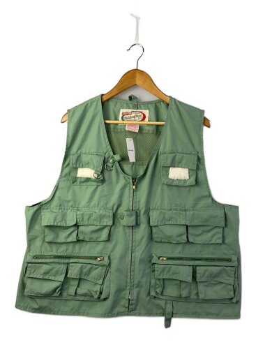 商品画像：ベスト/XL/ポリエステル/GRN/World Famous Sanforized De Luxe 1