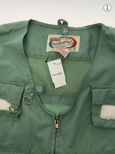 商品画像：ベスト/XL/ポリエステル/GRN/World Famous Sanforized De Luxe 4