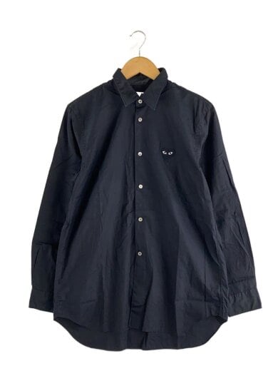 商品画像：長袖シャツ/M/コットン/BLK/AZ-B004 1