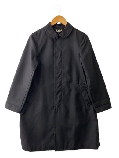 商品画像：丸襟ステンカラーコート/S/ポリエステル/BLK/1H-C007/AD2011 1
