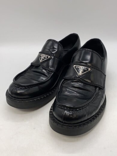 商品画像：ローファー/UK7.5/BLK/レザー/2DE127/チョコレートブラッシュドレザー// 2