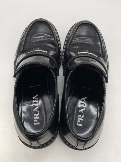 商品画像：ローファー/UK7.5/BLK/レザー/2DE127/チョコレートブラッシュドレザー// 3