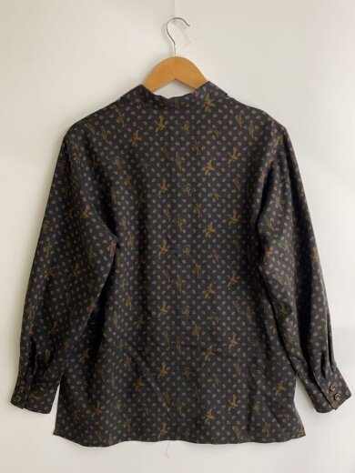 商品画像：長袖シャツ/7/ウール/BLK/総柄// 2