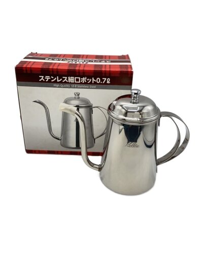 商品画像：調理器具その他/容量:0.75L/SLV/ステンレス細口ポット 1