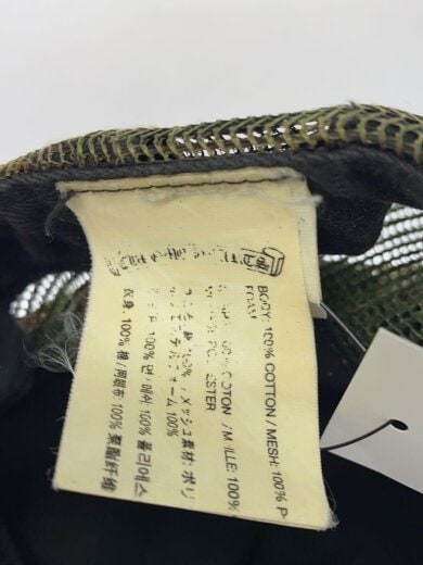 商品画像：メッシュキャップ/--/コットン/KHK/カモフラ/メンズ// 5