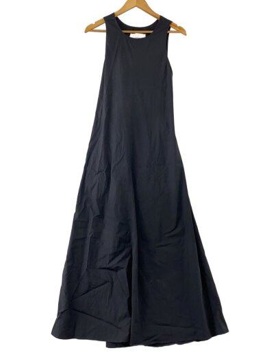 商品画像：Back Gather Dress/ノースリーブワンピース/38/レーヨン/GRN/12410324// 1