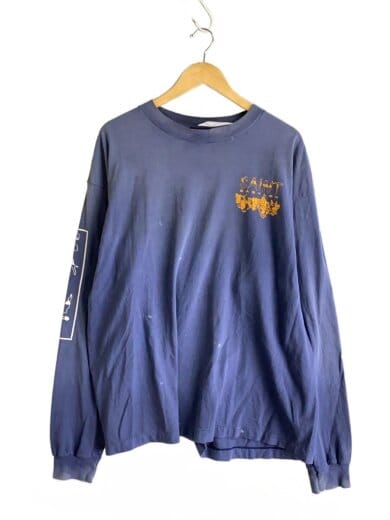 商品画像：長袖Tシャツ/XL/コットン/NVY/SM-HR1-0000-C49// 1