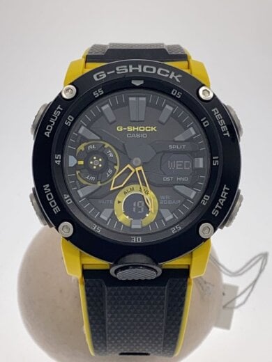 商品画像：クォーツ腕時計・G-SHOCK/デジアナ/BLK/YLW 1