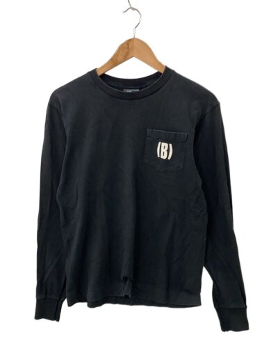 商品画像：長袖Tシャツ/S/コットン/BLK/プリント/0357722534// 1