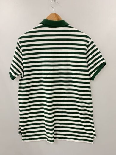 商品画像：ポロシャツ/XL/コットン/GRN/ボーダー// 2
