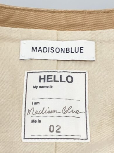 商品画像：MADISONBLUE/ベスト/M/コットン/ベージュ/MB191-1007// 3