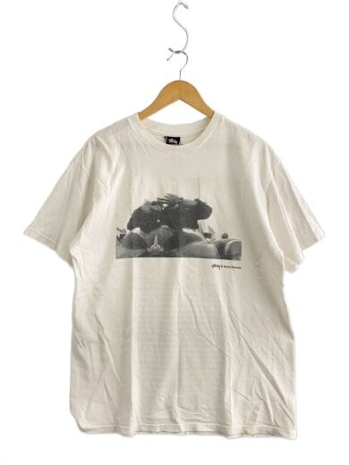 商品画像：Tシャツ/L/コットン/WHT/プリント// 1