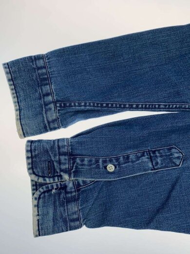 商品画像：POLO RALPH LAUREN/長袖シャツ/コットン/インディゴ/80s/170cm/ナイガイ/緑タグ// 5