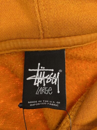 商品画像：STUSSY/パーカー/L/コットン/オレンジ// 3