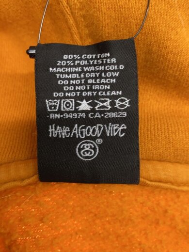 商品画像：STUSSY/パーカー/L/コットン/オレンジ// 4