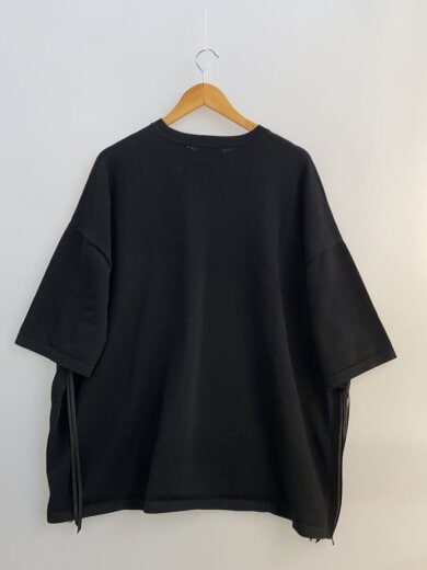 商品画像：IS-NESS/ニット・セーター(薄手)/L/コットン/ブラック/1006KNTT01// 2