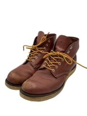 RED WING/PLAIN TOE/プレイントウ/US8.5/ブラウン