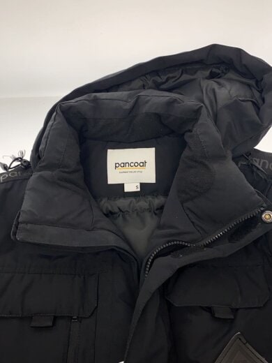 画像：pancoatダウンジャケット/S/ダウン80％/ポリエステル/ブラック/PPOIIDJ01U7