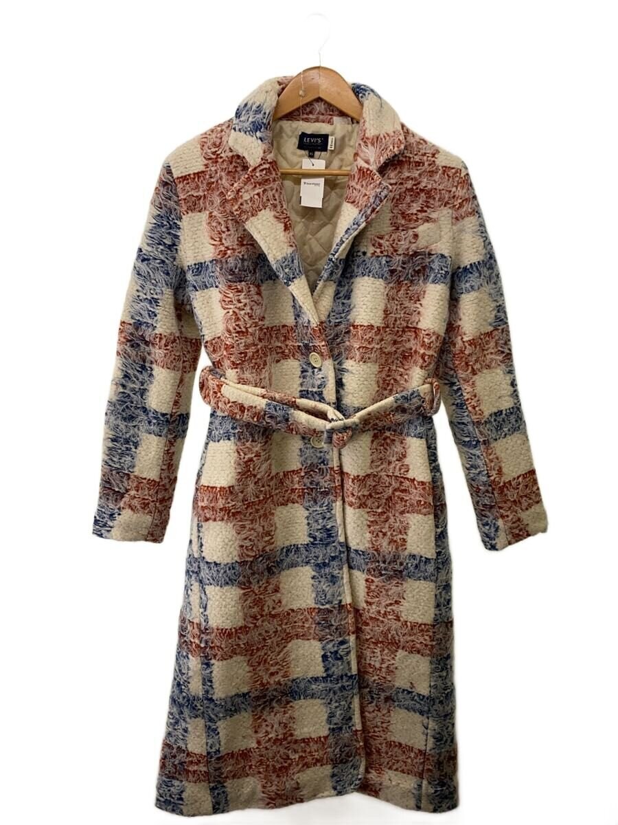 LEVI’S MADE&CRAFTED / コート/XS/アクリル/WHT/チェック/A0338-0000