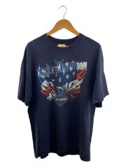 00S/両面プリント/Tシャツ/コットン/NVY