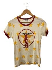 HYS STAR チビTシャツ/FREE/コットン/WHT/01202CT07