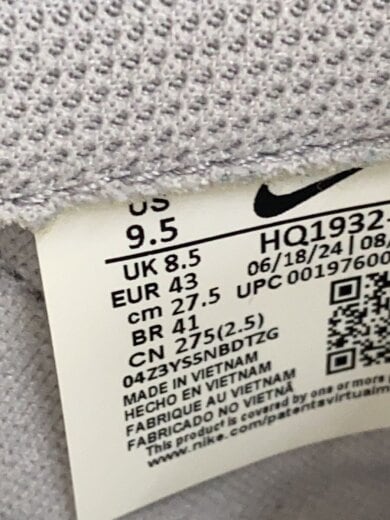 商品画像：ローカットスニーカー_HQ1932-001/27.5cm/WHT 5