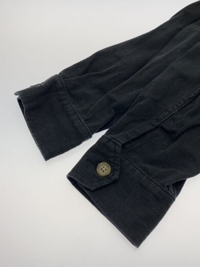 商品画像：コットン リネン ジャケット/スカジャン/L/リネン/BLK/51243 5