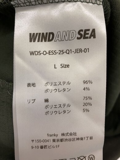 商品画像：パーカー/L/ポリエステル/KHK/WDS-O-ESS-25-Q1-JER-01 4