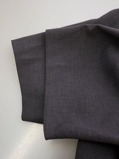 商品画像：裾プリーツ/半袖ワンピース/2/ポリエステル/GRY/506214008 5