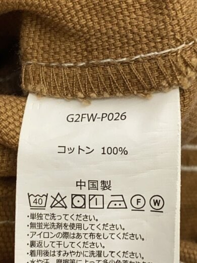商品画像：WOMENS CAMP OVERALL/オーバーオール/S/コットン/BRW/G2FW-P026// 5