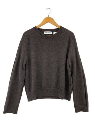 商品画像：TRUE ROUNDNECK/46/ウール/ブラウン// 1