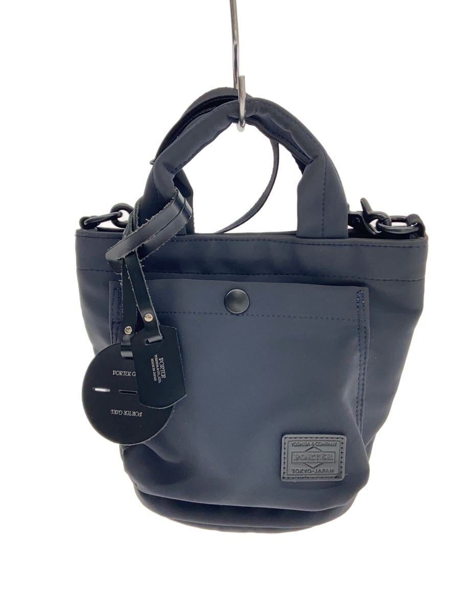 PORTER / WREN/2WAY SHOULDER BAG/ナイロン/BLK/無地/833-26176