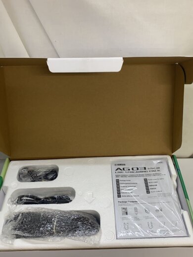 商品画像：YAMAHA AG03 MK2 W LSPK AG03 MK2 W LSPK/ライブストリーミングパック// 3