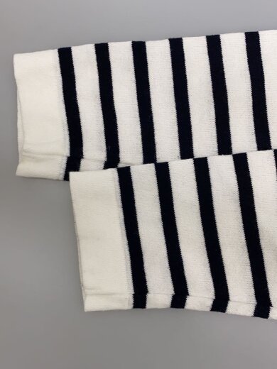 画像：MADISONBLUETシャツ/M/コットン/WHT/ボーダー/MB999-7714//5