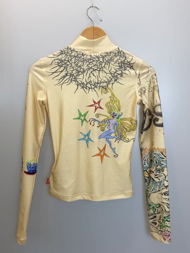 商品画像：T-IMUN/トップス/ベージュ/M/コットン/総柄// 2