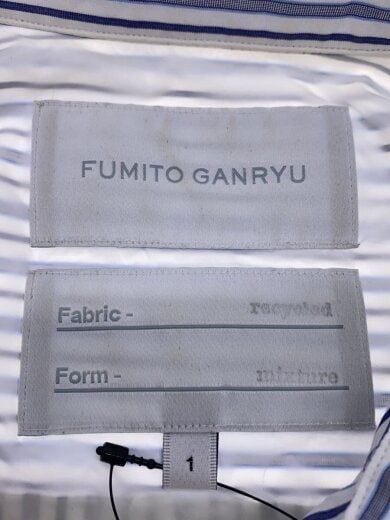 商品画像：長袖シャツ/1/ポリエステル/マルチカラー/ストライプ/FU8-SH-03// 3